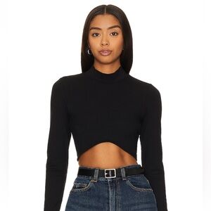 Black Crop Top